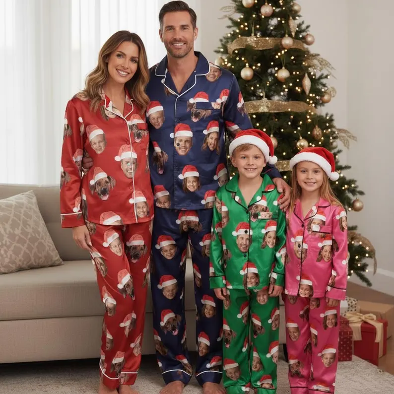 Best Custom Face Christmas Pajamas